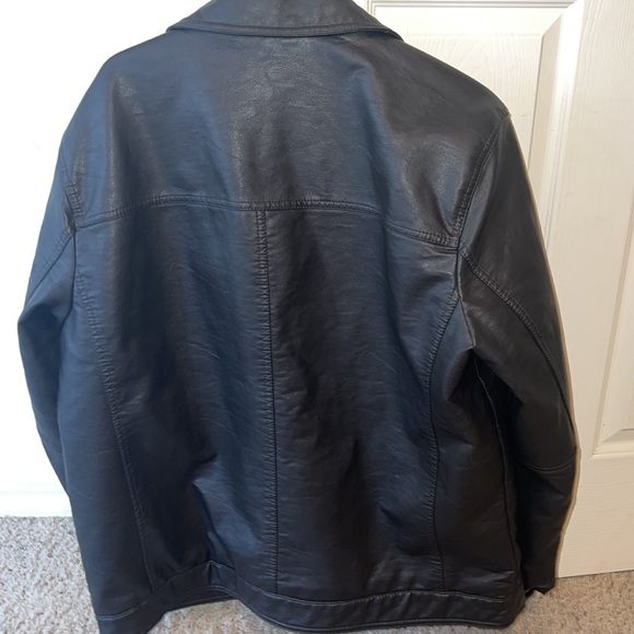 🔥TOMMY HILFIGER LEATHER JACKET🔥 - Picture 4 of 5